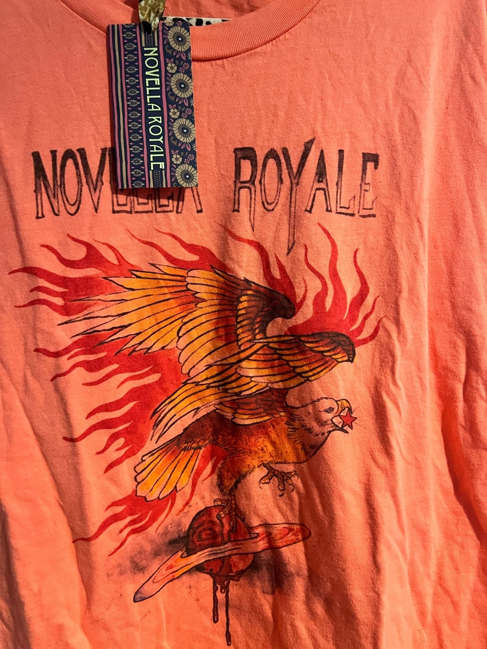 Novella Royale Graphic Tee - Eagle Mick 🦅 L - NWT - Picture 5 of 10